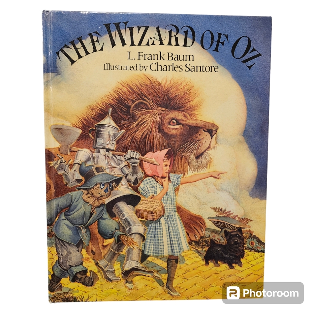 1991 Book The Wizard of Oz by L. Frank Baum Charles Santore Hardcover